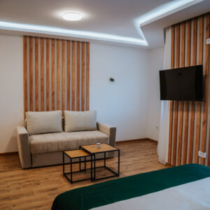 Moderna spavaća soba sa francuskim ležajem - Apartmani Vrdnik - Vila K2