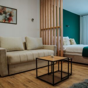 Moderna spavaća soba sa francuskim ležajem - Apartmani Vrdnik - Vila K2
